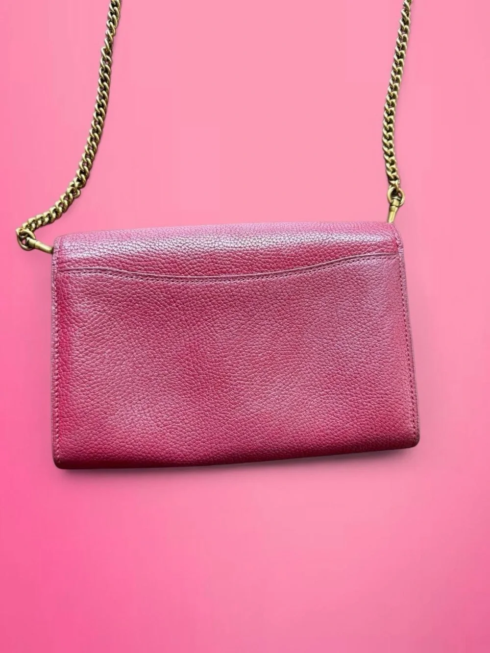 coach tabby burgundy leather